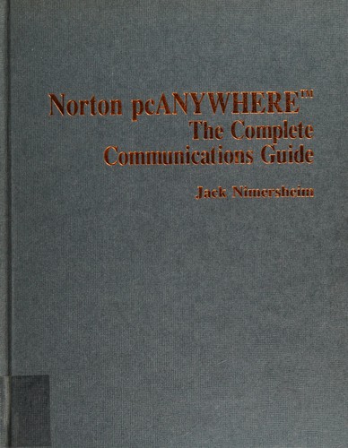Cover of Norton PC Anywhere