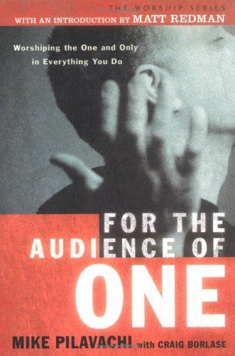 Cover of For the audience of one