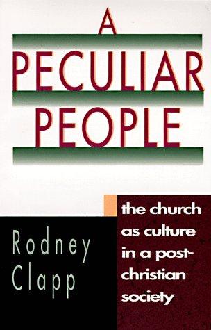 Cover of A peculiar people