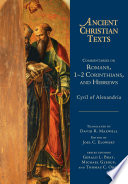 Cover of Commentaries on Romans, 1-2 Corinthians, and Hebrews