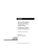 Cover of Recent recruiting trends and their implications