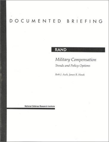 Cover of Military compensation