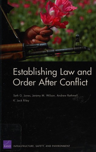 Cover of Establishing Law and Order After Conflict