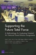 Cover of Supporting the Future Total Force