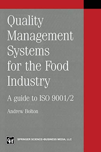 Cover of Quality management systems for the food industry