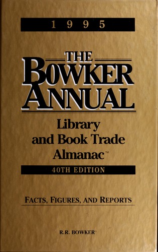 Cover of The Bowker Annual of Library & Book Trade Almanac 1995