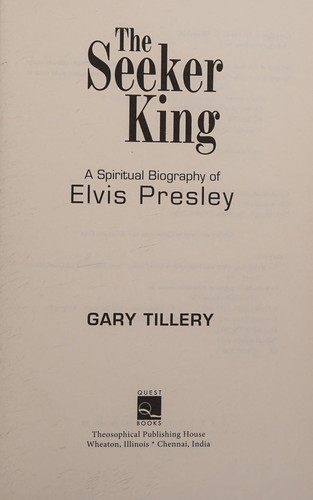 Cover of The seeker king