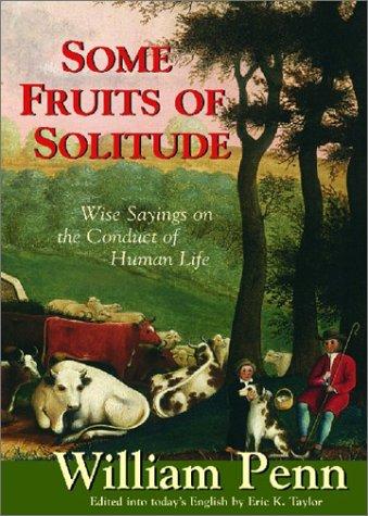 Cover of Some Fruits of Solitude