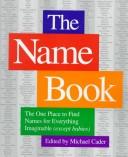 Cover of The name book
