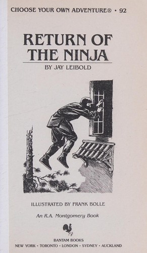 Cover of Choose Your Own Adventure - Return of the Ninja