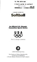 Cover of A Basic Guide to Softball