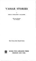 Cover of Vassar stories
