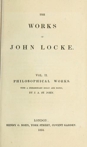 Cover of Philosophical works