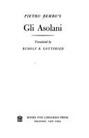 Cover of Gli Asolani