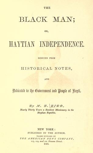 Cover of Black Man