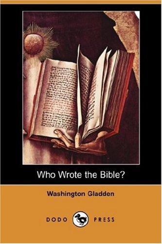 Cover of Who wrote the Bible?