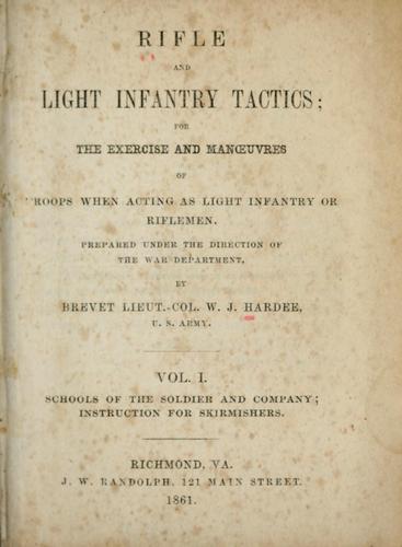 Cover of Rifle and Light Infantry Tactics
