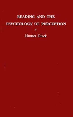 Cover of Reading and the psychology of perception