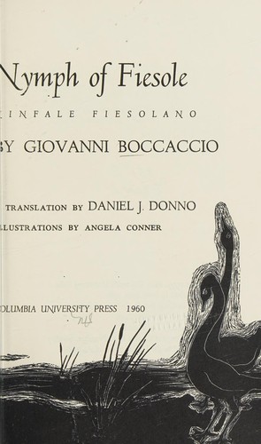 Cover of The nymph of Fiesole (Il ninfale fiesolano)