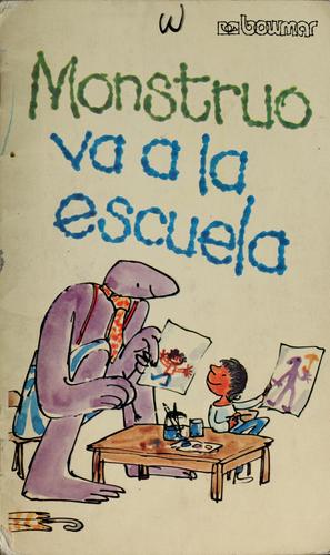 Cover of Monstruo va a la escuela