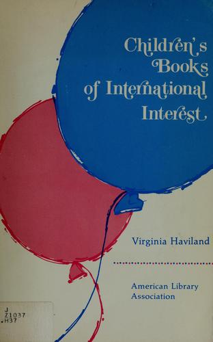 Cover of Children's books of international interest