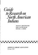 Cover of Guide to research on North American Indians