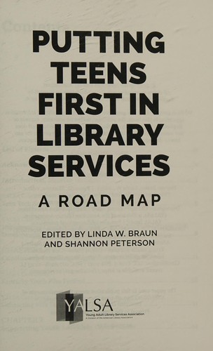 Cover of Putting Teens First in Library Services