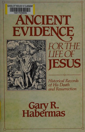 Cover of Ancient evidence for the life of Jesus