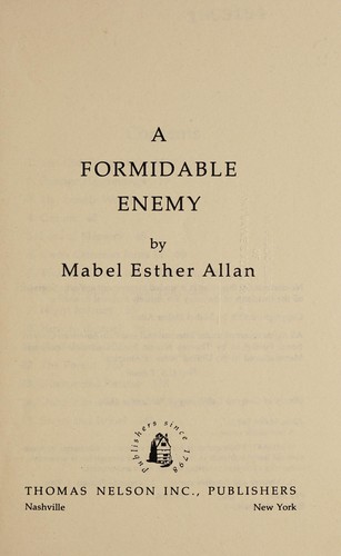 Cover of A Formidable Enemy