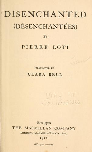 Cover of Désenchantées