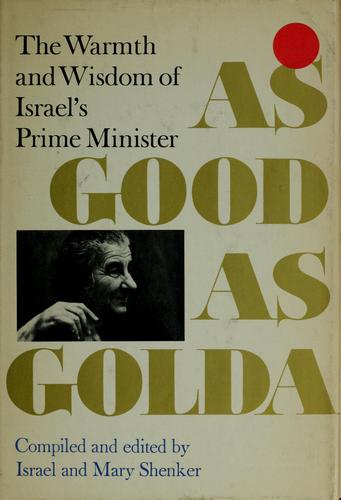 Cover of As good as Golda