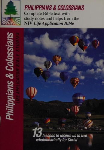 Cover of Philippians & Colossians--A Life Application Bible Study
