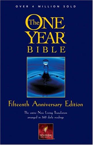 Cover of The One Year Bible Fifteenth Anniversary Edition NLT
