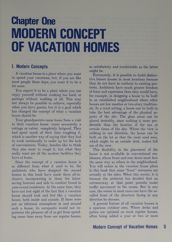 Cover of Vacation dream homes