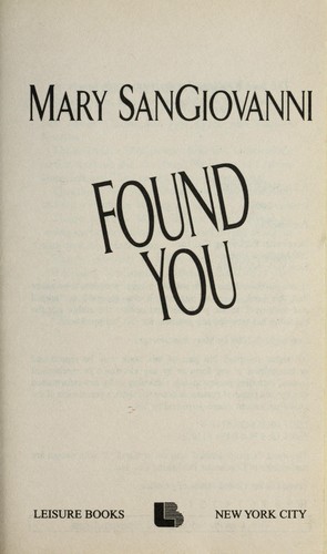 Cover of Found you
