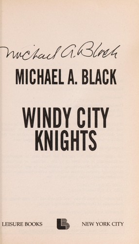 Cover of Windy city knights