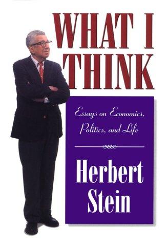 Cover of What I Think