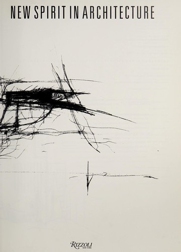 Cover of New spirit in architecture