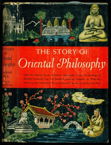 Cover of The story of oriental philosophy
