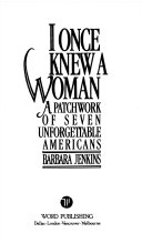 Cover of I Once Knew a Woman