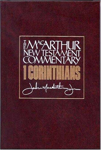 Cover of 1 Corinthians MacArthur New Testament Commentary