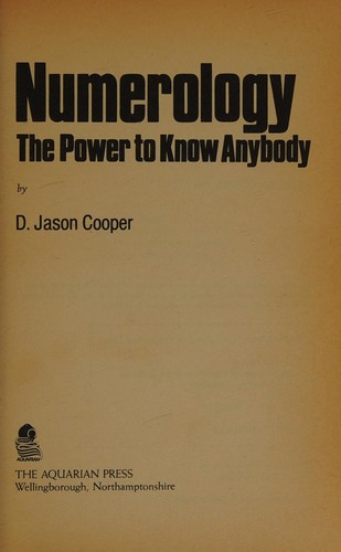 Cover of Numerology