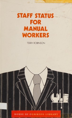 Cover of Staff status for manual workers