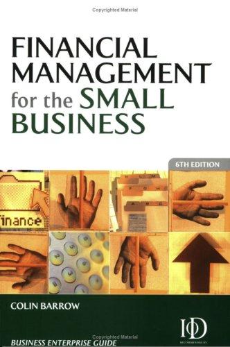 Cover of Financial management for the small business