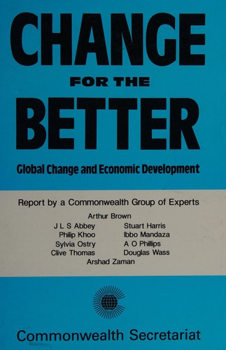 Cover of Change for the better