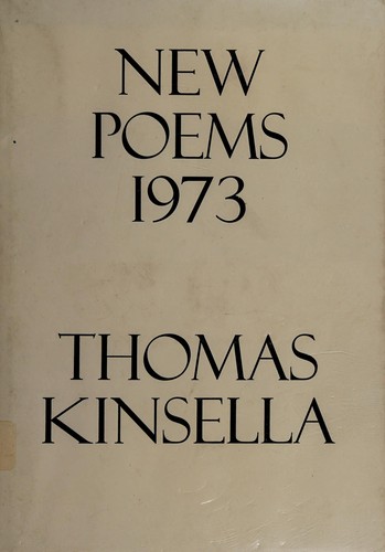 Cover of New poems, 1973