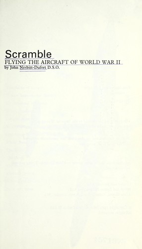 Cover of Scramble: flying the aircraft of World War II