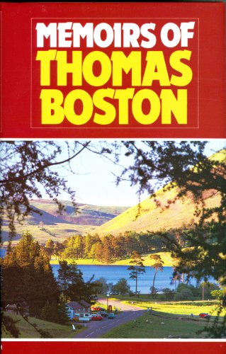 Cover of Memoirs of Thomas Boston