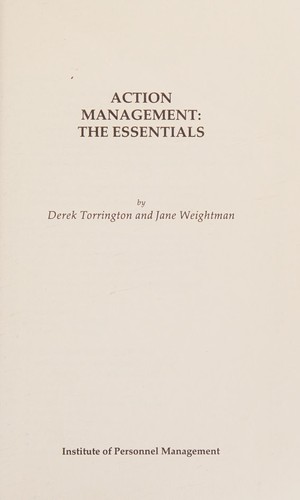 Cover of Action management