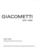 Cover of Alberto Giacometti, 1901-1966